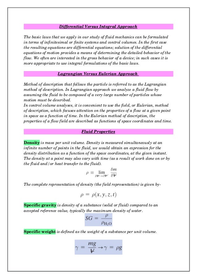 8.- FLUID MECHANICS